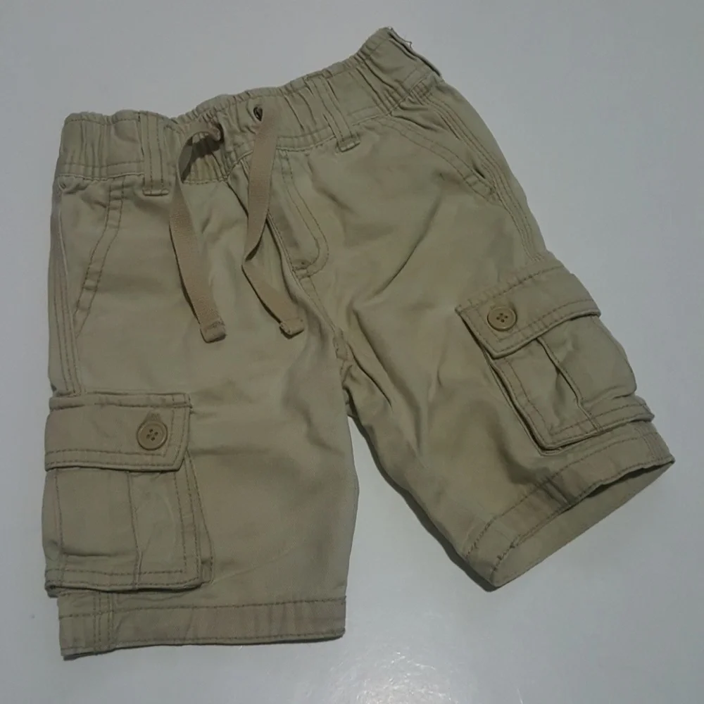 Gymboree Tan Khaki Cargo Shorts-2T
